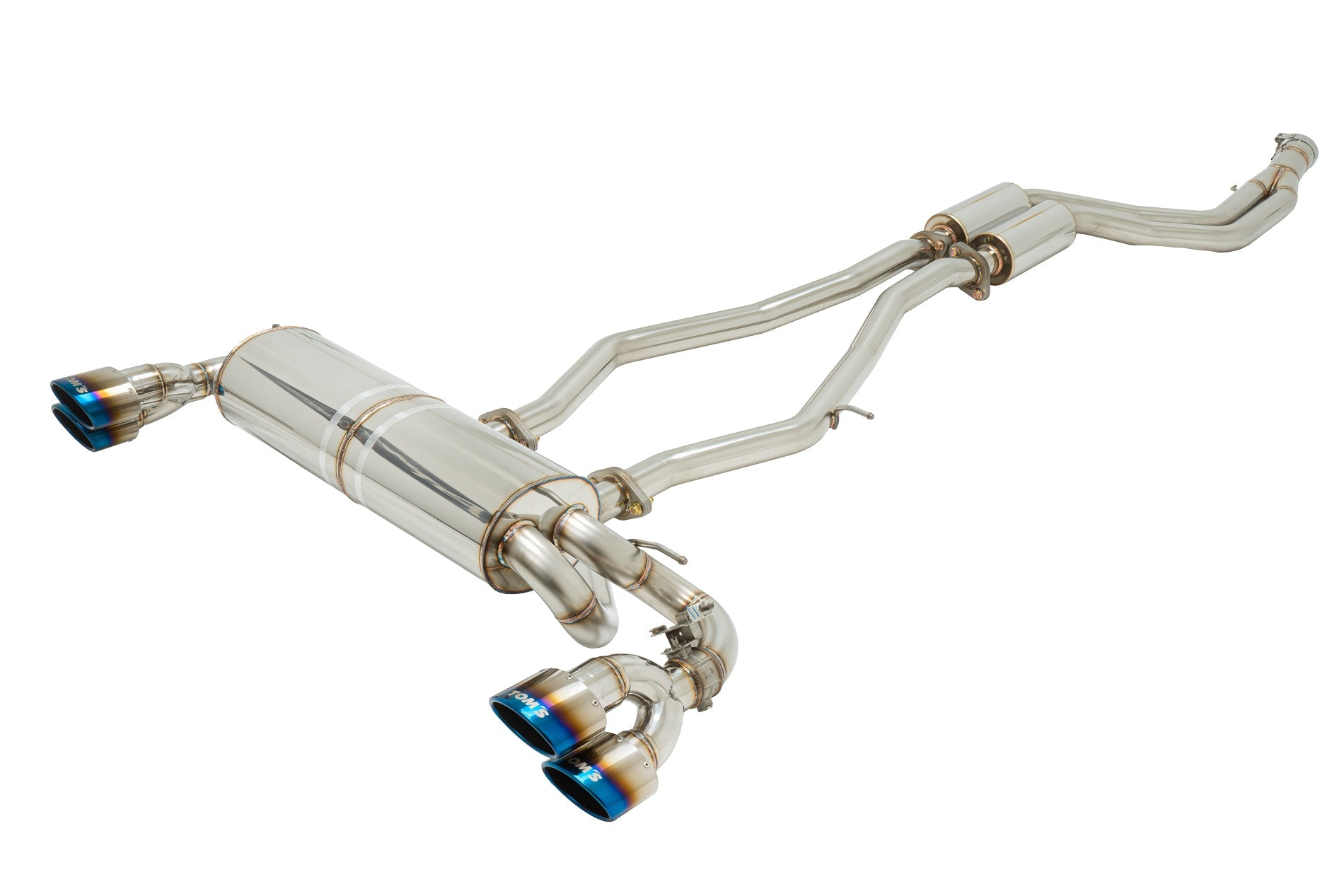 TOM'S Racing Barrel Muffler 2020+ Toyota GR Supra