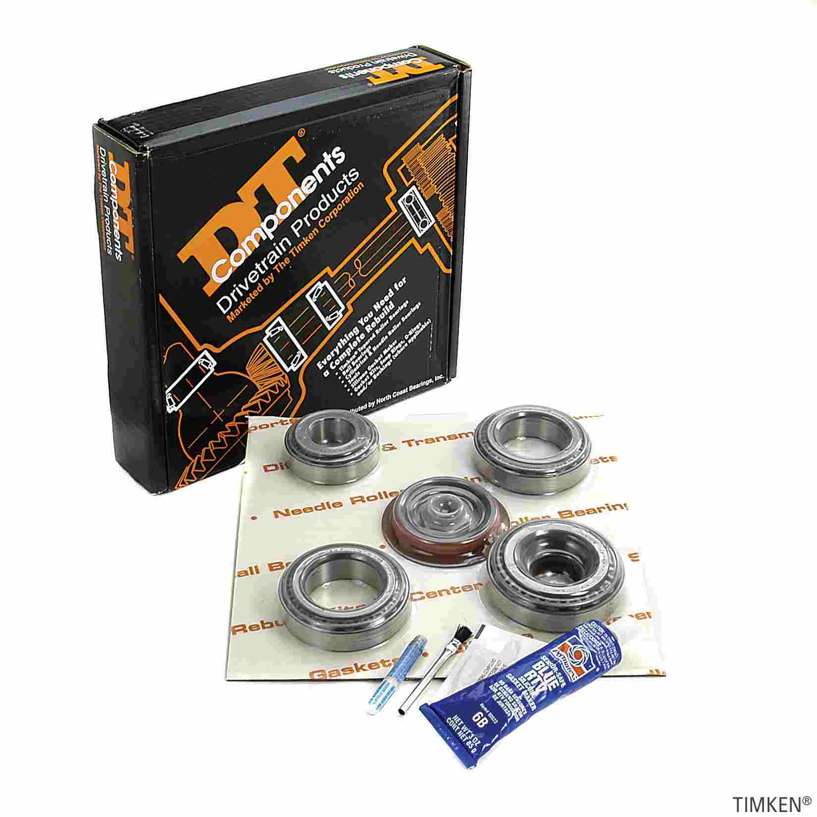 Timken Axle Differential Bearing and Seal Kit DRK304