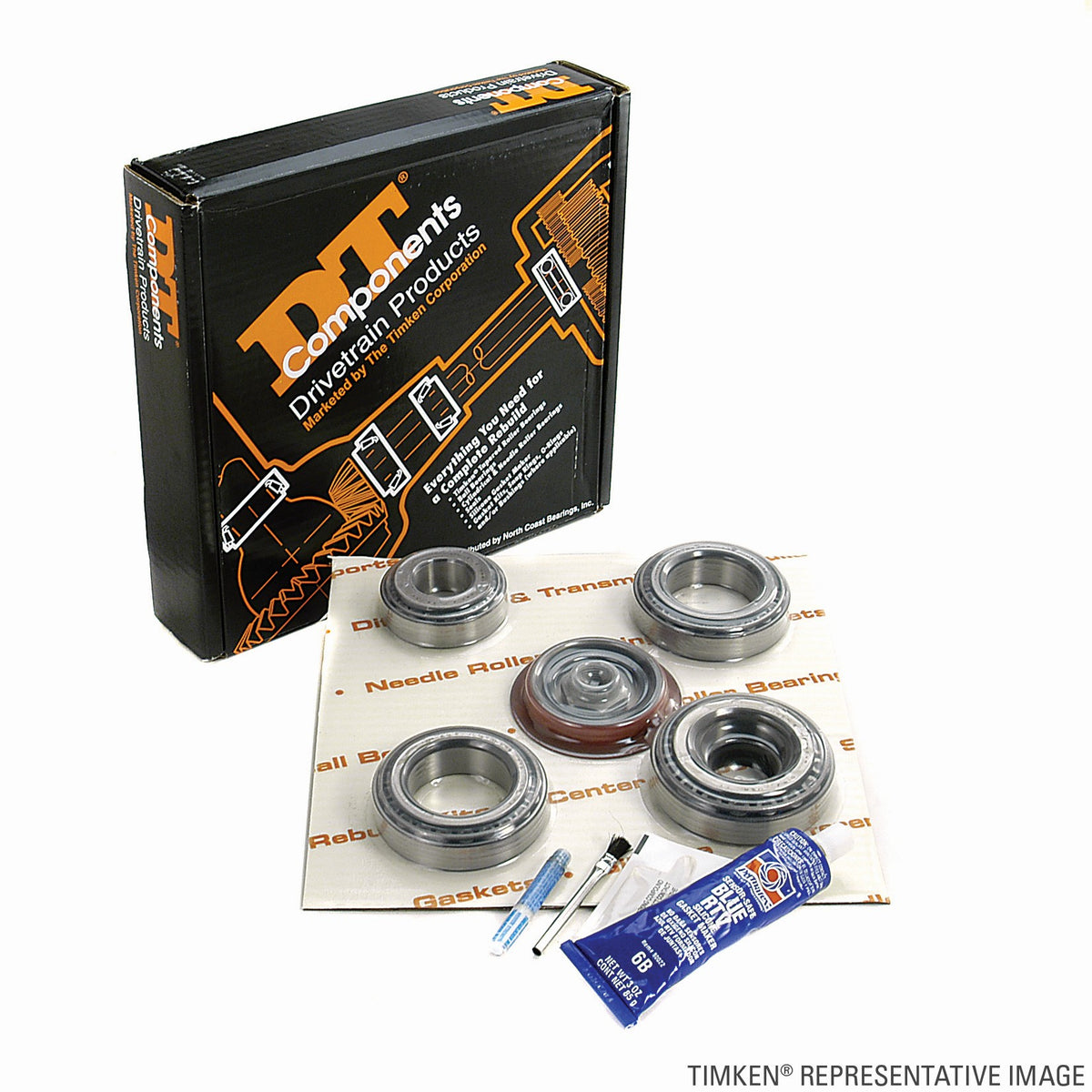 Timken Axle Differential Bearing and Seal Kit DRK331MK