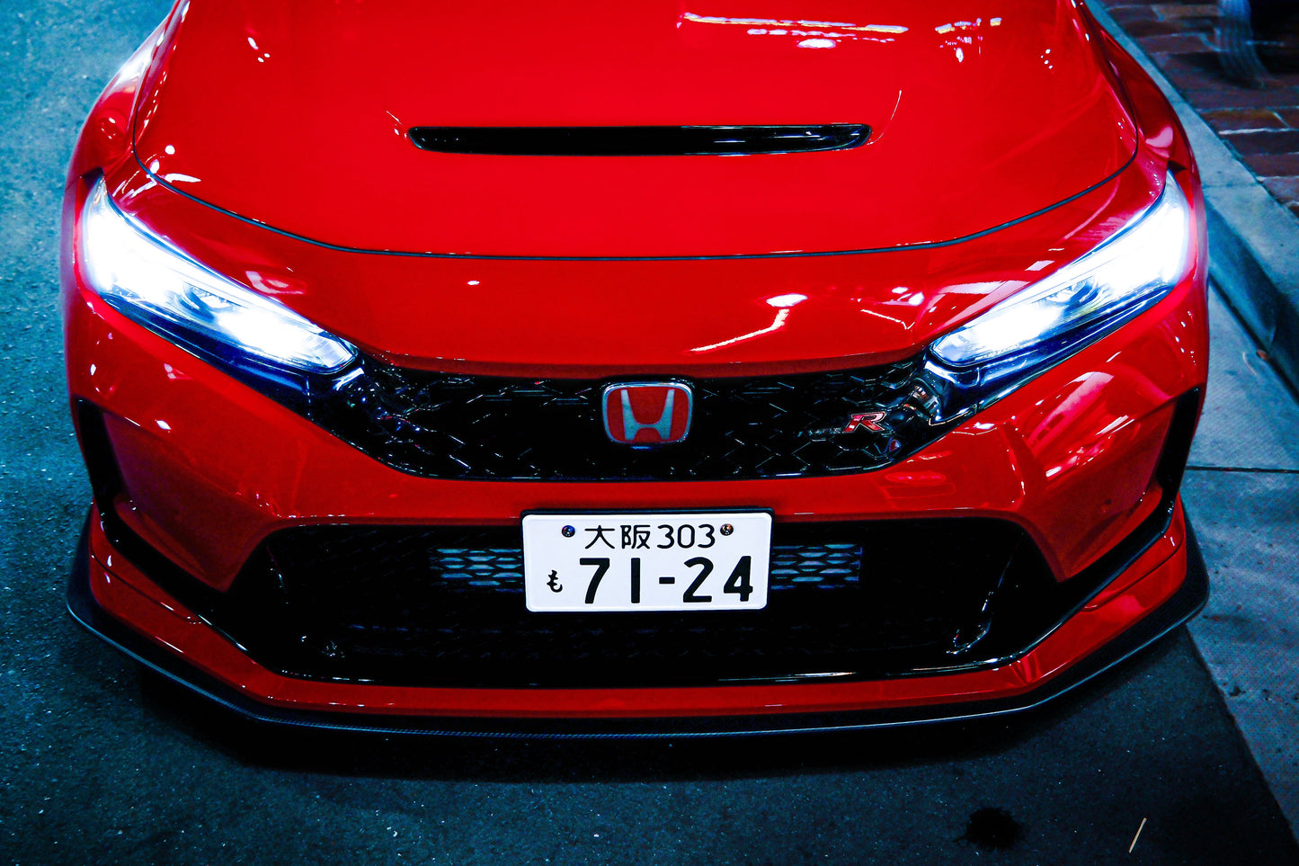 EXCEED JAPAN Front Lip Spoiler - Honda Civic Type R (FL5) 2023+