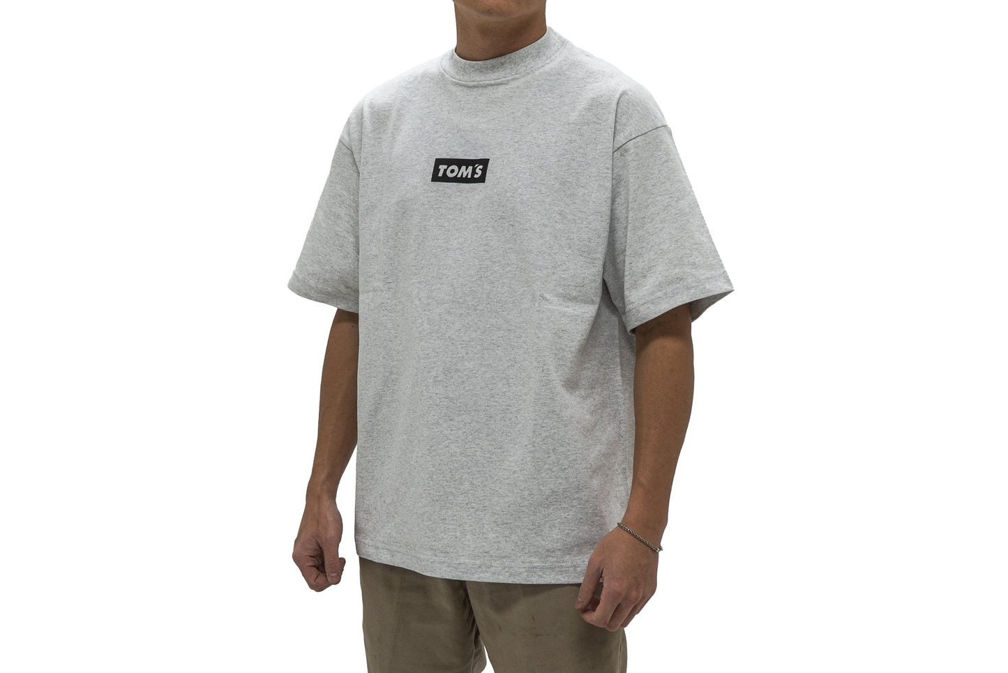 TOM'S Racing TOM'S Box Logo T-shirt (Black or Grey)