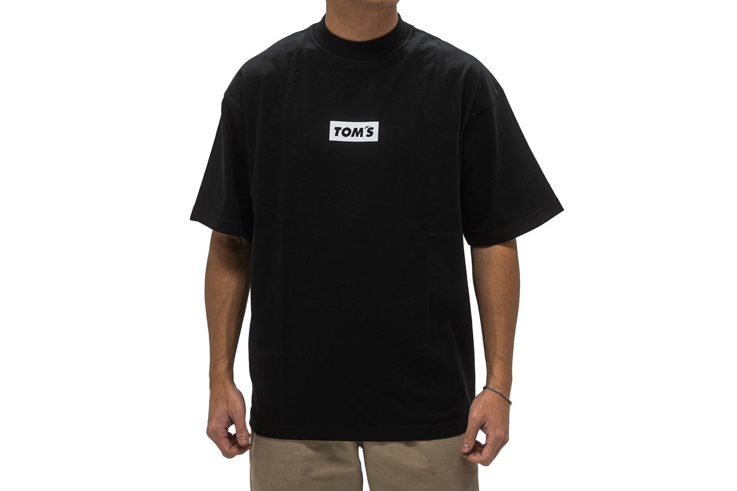 TOM'S Racing TOM'S Box Logo T-shirt (Black or Grey)