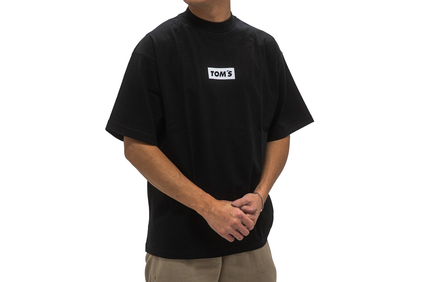 TOM'S Racing TOM'S Box Logo T-shirt (Black or Grey)