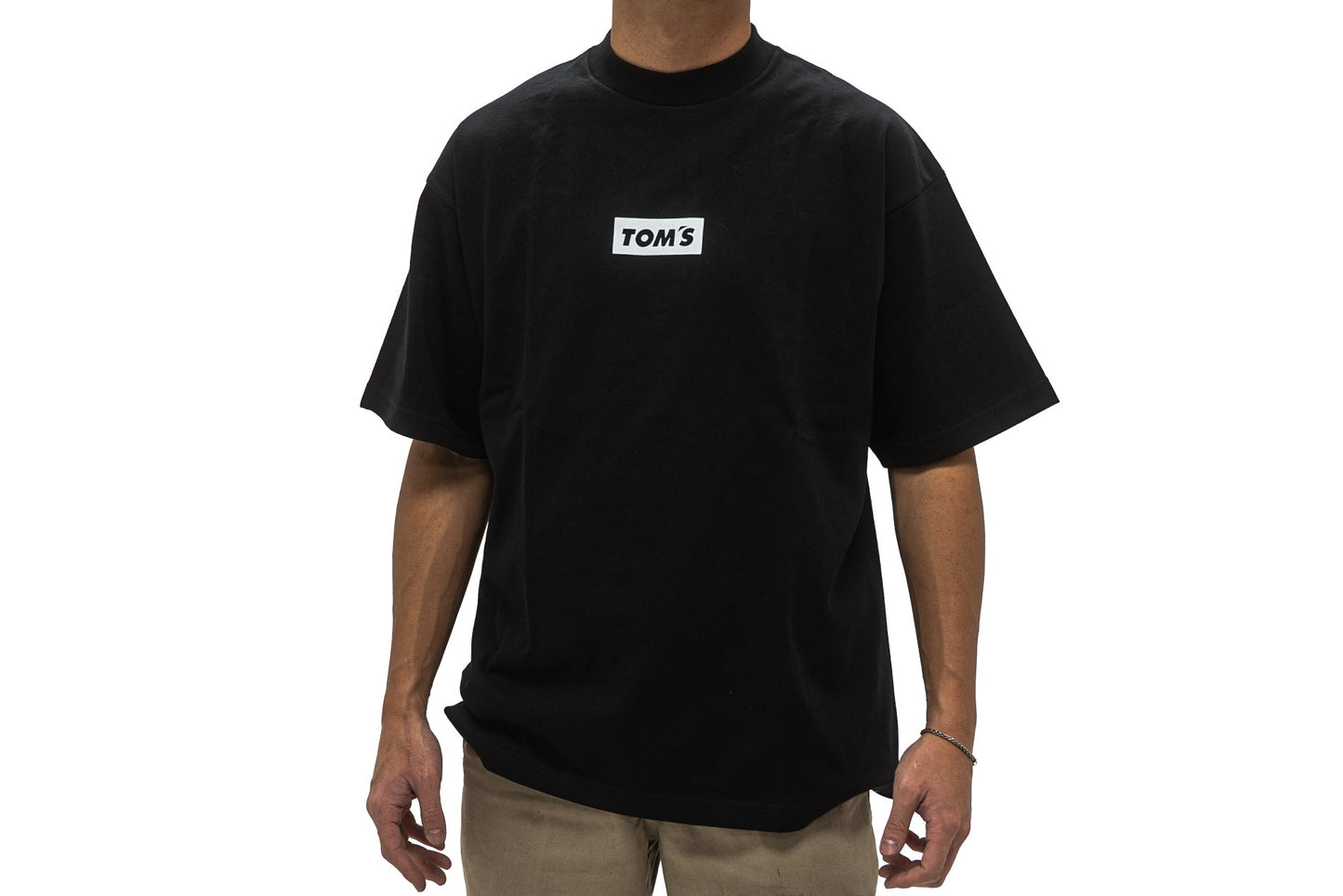TOM'S Racing TOM'S Box Logo T-shirt (Black or Grey)