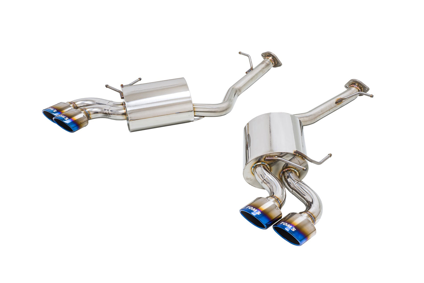 TOM'S Racing Stainless Exhaust System (TOM'S Barrel/Titanium Tip) - 2018+ Lexus LC500 ** IN STOCK **