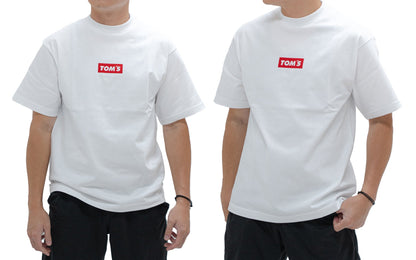 TOM'S Racing Box Logo T-Shirt (Red and Black Option)