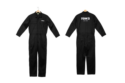 TOM'S Racing TOM'S Mechanic Coveralls - Black