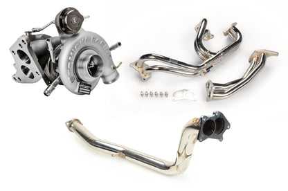Tomioka Racing TR GTX2971 Ball-Bearing Twin Scroll Turbo Kit Stock Replacement for Subaru 02-07 WRX & 04-18 STI