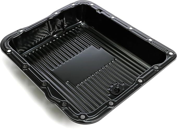 Trans-Dapt Transmission Pan Black GM 700R4  4L60E Automatic Transmissions and Components Automatic Transmission Pans main image