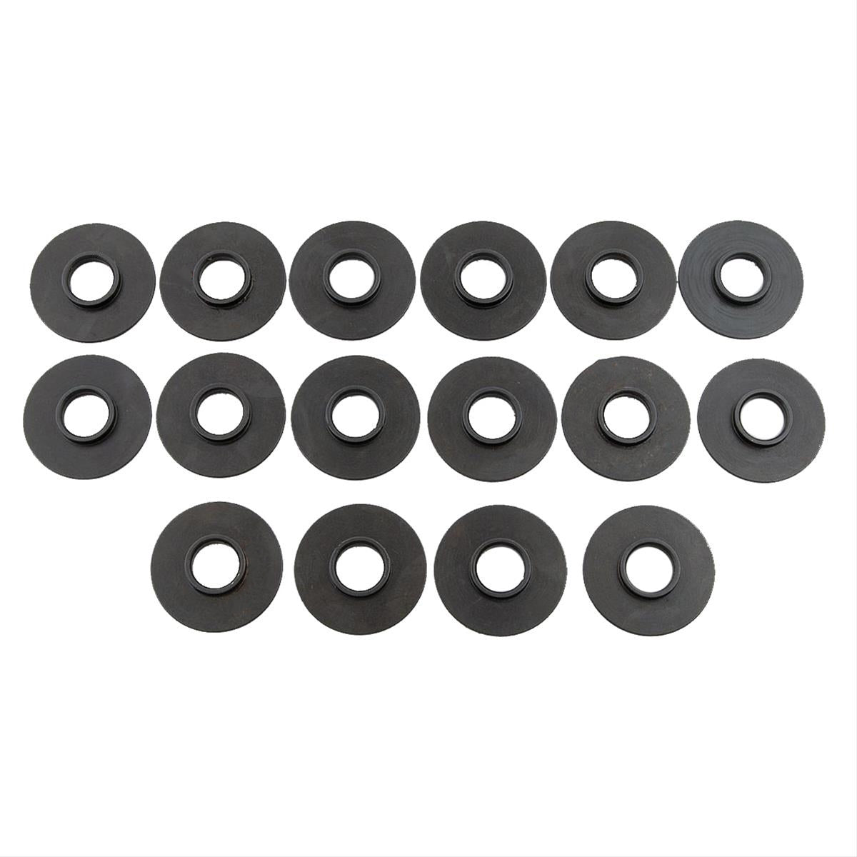 Trick Flow Specialties Valve Spring Locator Set 1.550 OD 16pk .053 Thick Camshafts and Valvetrain Valve Spring Locators main image