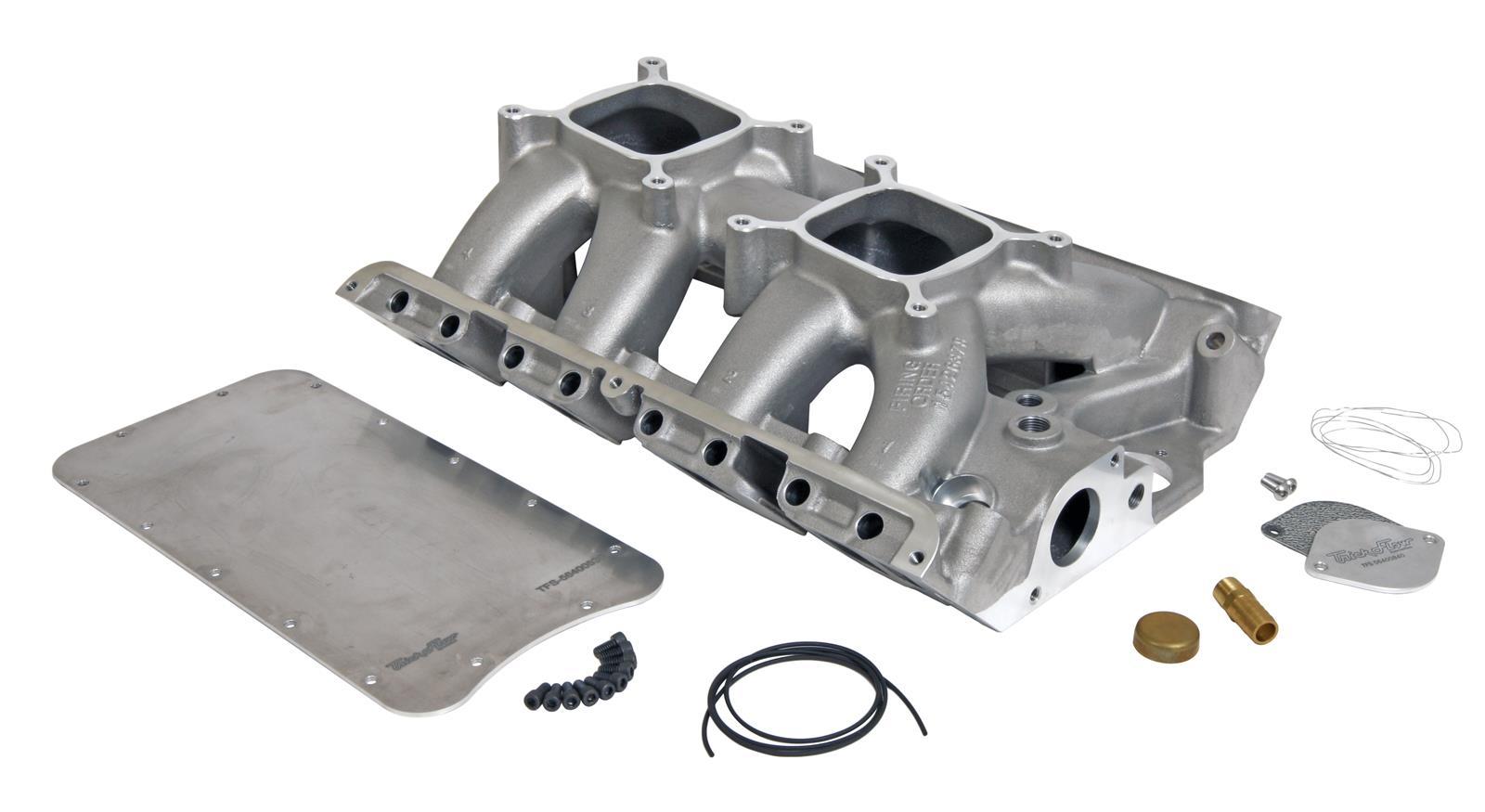 TRICK FLOW BBF FE Intake Manifold Tunnel Wedge R-Series Air and Fuel Intake Manifolds and Components main image