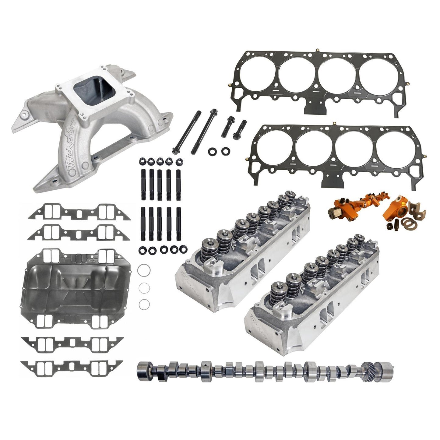 Trick Flow Specialties Top-End Combo Kit BBM 440 Cylinder Heads and Components Engine Top End Kits main image