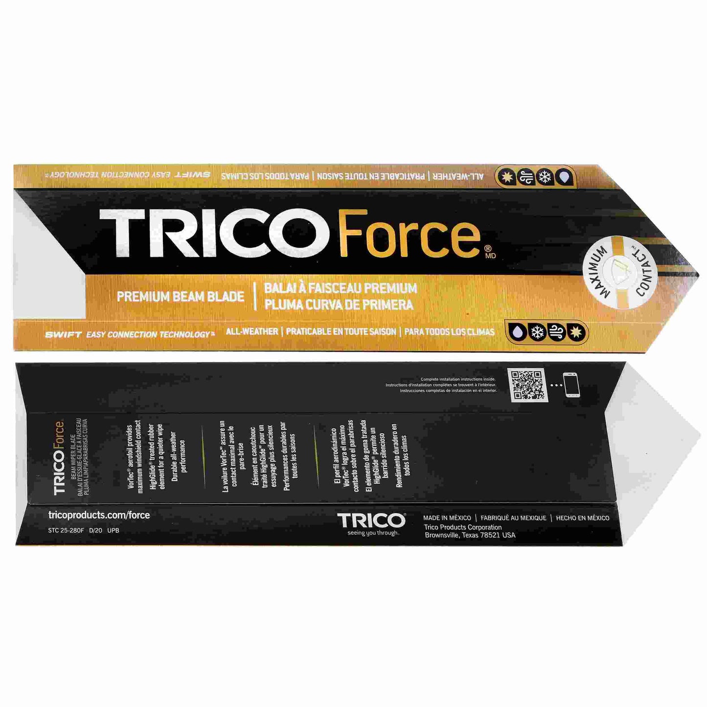 TRICO Force Windshield Wiper Blade 25-160