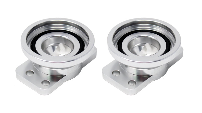 Torque Solution Dual HKS Blow Off Valve Adapter Kit: KIA Stinger 3.3T / TS-BOV-489-3.3T