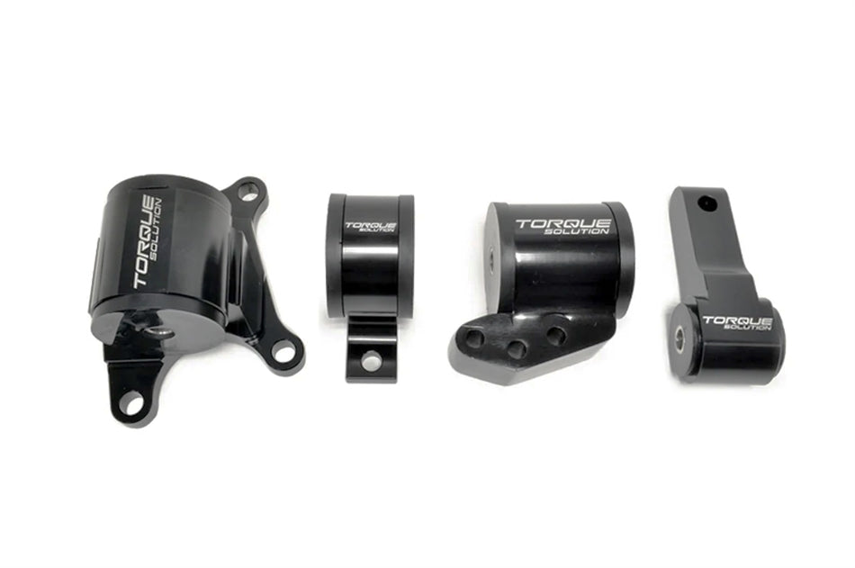 Torque Solution Billet Aluminum 4 Piece Engine Mount Kit: Mitsubishi Evolution VII-IX 2001-2006