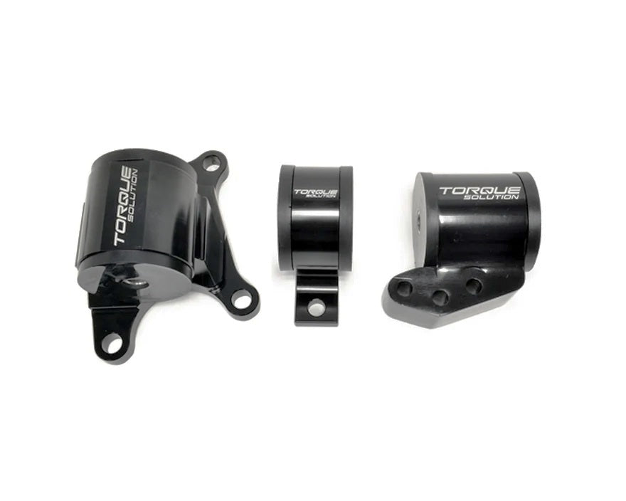 Torque Solution Billet aluminum 3 piece Engine Mount kit: Mitsubishi Evolution VII-IX 2001-2006
