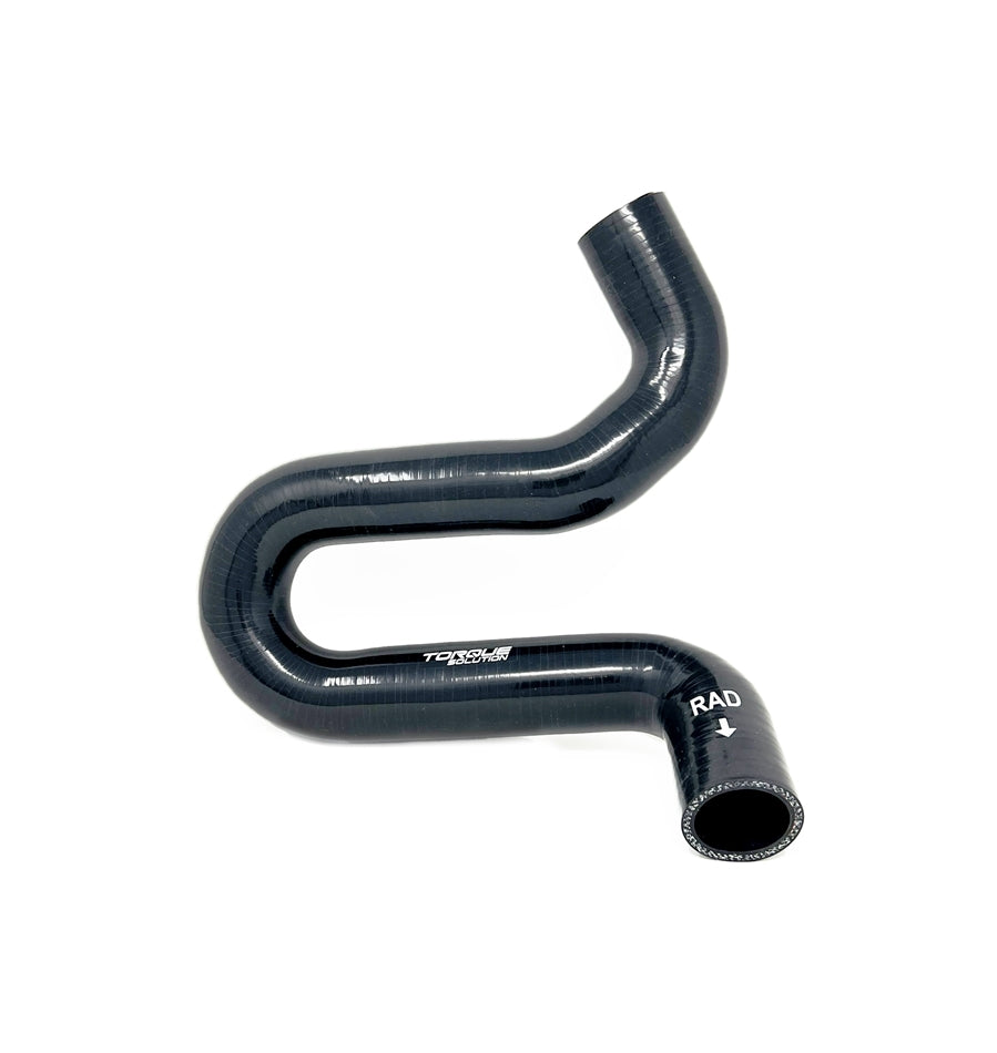 Torque Solution 2015+ Ford Mustang GT S550 Silicone Radiator Hose/ OEM Oil Cooler Delete - Black TS-FM-750A
