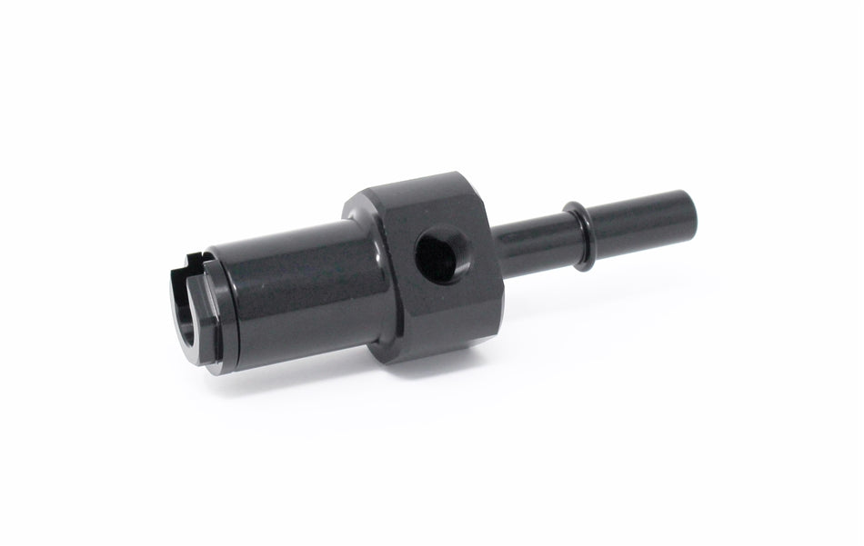 Torque Solution Locking EFI Union Fitting 3/8in SAE w/ 1/8in NPT Port TS-FTG-020