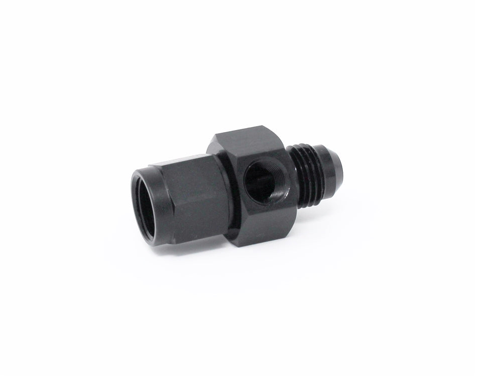 Torque Solution Union Fitting: -6AN Female to Male w/ 1/8 NPT Port TS-FTG-021