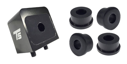 Torque Solution Black Shifter Bushing Combo: 2011-2015 Hyundai Genesis Coupe TS-GEN-REAR-C11