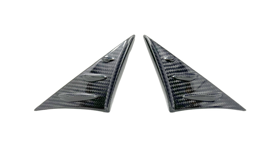 Torque Solution 2020+ Toyota GR Supra MKV A90 / A91 Anti-Buffeting Wind Deflectors TS-GR-693