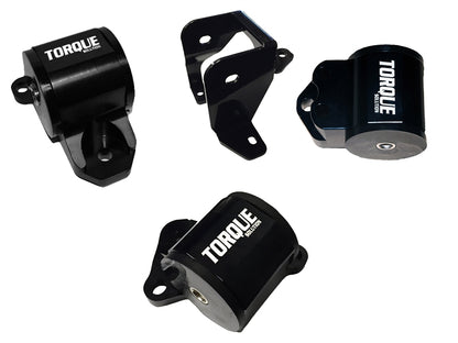 Torque Solution Billet Aluminum Mount Kit - 3 Bolt : 96-00 Honda Civic EK B / D-Series TS-HA-EK3