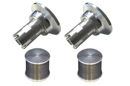Torque Solution Tial Blow Off Valve Adapter with Plugs: BMW 135 335i 535i X5 N54 ONLY TS-N54-TIALc