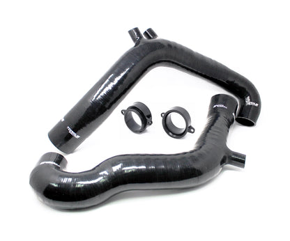 Torque Solution Turbo Inlet Hose Black - 10-12 Porsche 997.2 Turbo / Turbo S TS-POR-527
