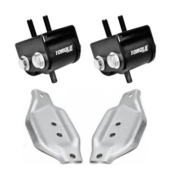 Torque Solution Engine Mounts w/ Mount Plates: Subaru 06-15 WRX / 06-16 STI TS-SU-200-PL