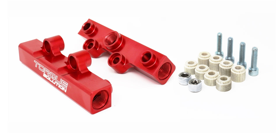Torque Solution V2 Top Feed Fuel Rails : Subaru WRX 02-14, STI 07-20, LGT 08-12, FXT 06-13
