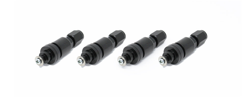 Torque Solution Billet TPMS Valve Stem (Black): Subaru / Ford