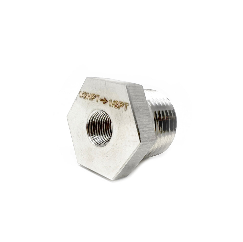 Torque Solution 1/2 NPT to 1/8 PT Sensor Adapter Plug TS-SU-734