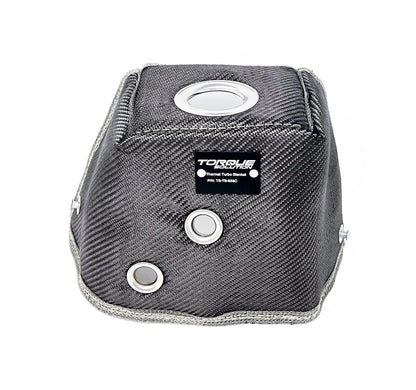 Torque Solution Thermal DP Elbow Blanket (Carbon Fiber): Honda Civic Type-R FK8 2017+