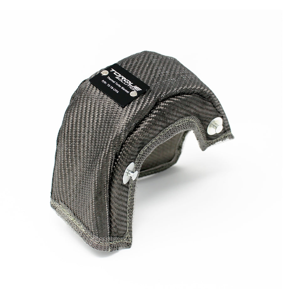 Torque Solution Thermal Turbo Blanket (Carbon Fiber) 2015+ Subaru WRX Stock Frame TS-TB-CFFA