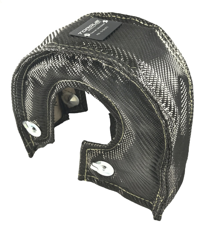 Torque Solution Thermal Turbo Blanket (Carbon Fiber): Fits T4 GT35/GT37/GT40/GT45/GT47 TS-TB-CFT4