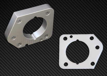 Torque Solution Throttle Body Spacer: Honda Civic LX,EX,DX R18 2006-2011