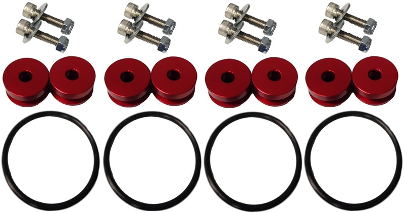 Torque Solution Billet Bumper Quick Release Kit Combo: Universal