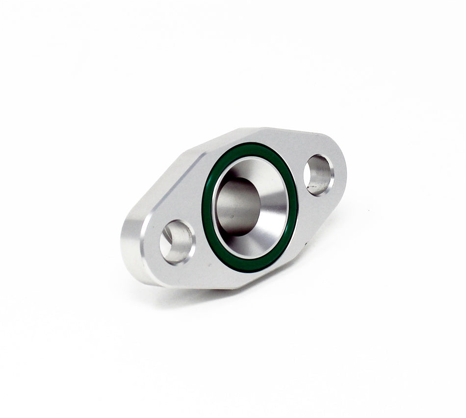 Torque Solution Port Matched Oil Drain Flange: 12AN for Pro Mod / GT55 / Large Frame Turbos TS-UNI-629