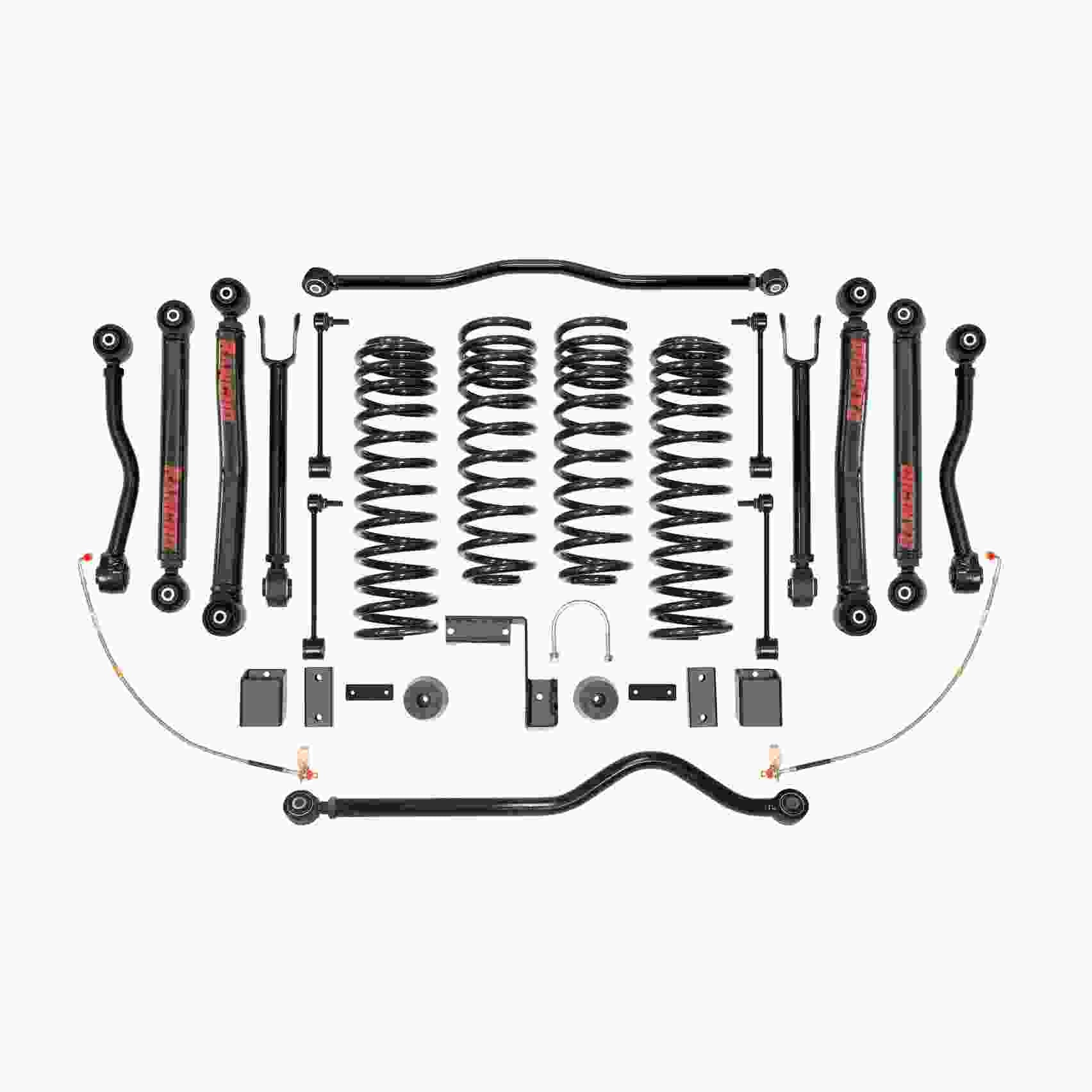 Rancho 07-17 Jeep Wrangler Fr and R Short Arm Suspension System Component - Box Three RS66114B-3