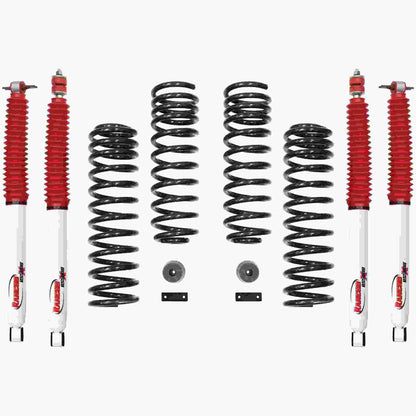 Rancho 2018 - 2007 Jeep Wrangler JK 2 Door 2-IN. Sport System w/RS5000X Shock