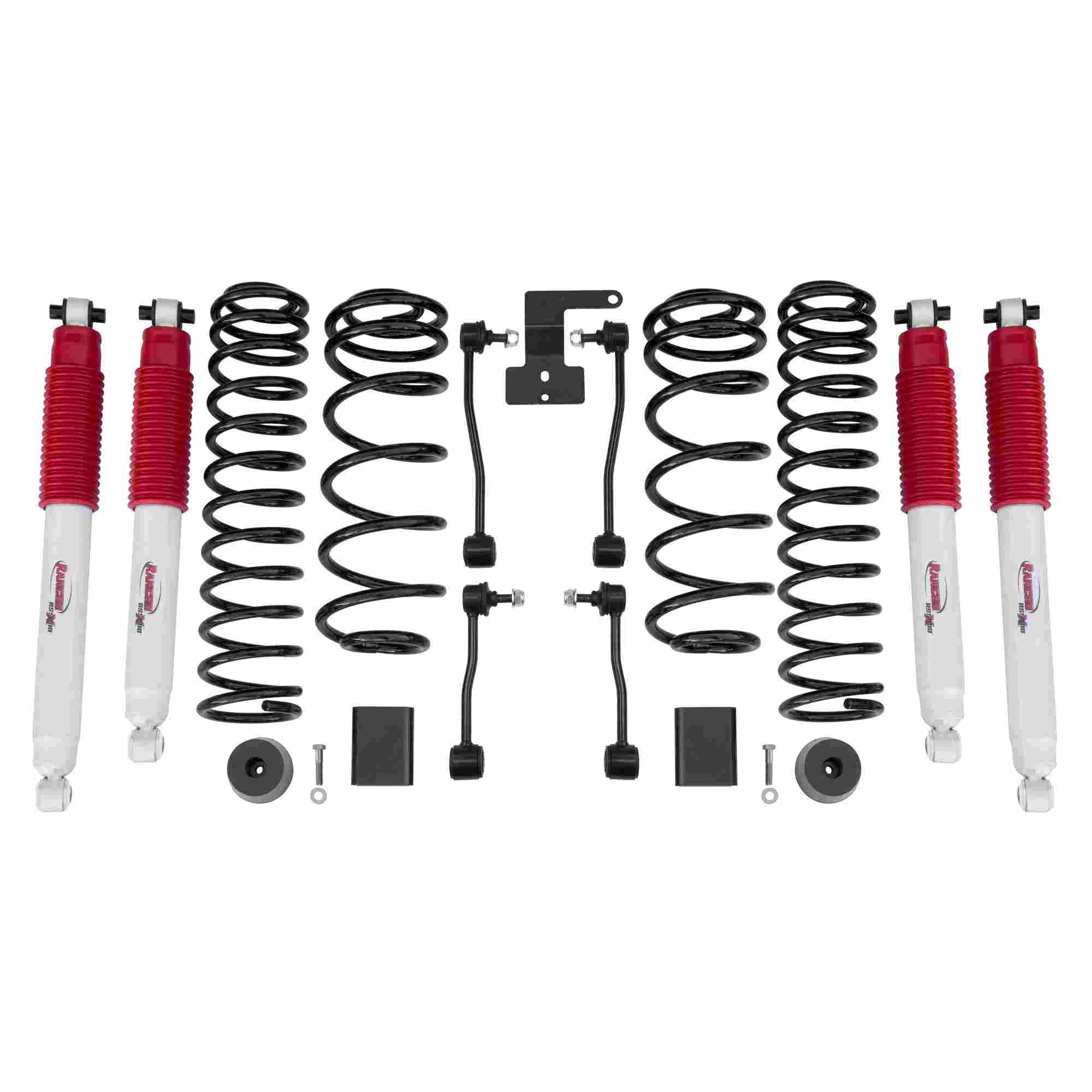 Rancho 18-20 Jeep Wrangler Fr and R Suspension System - Master Part Number - Two Boxes
 RS66121BR5