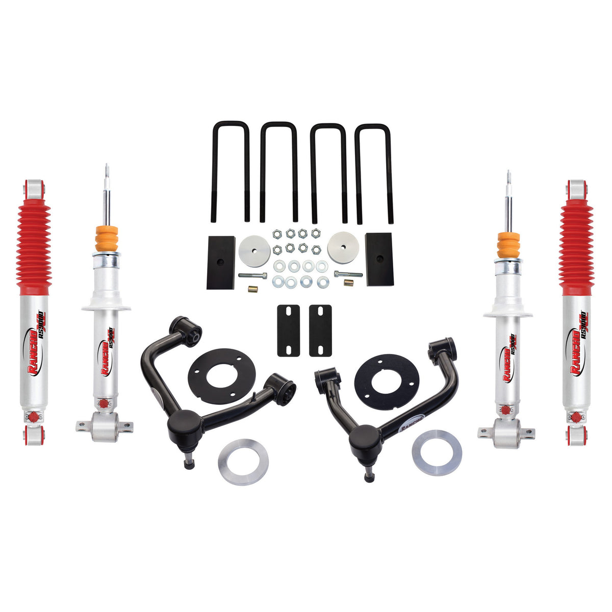 Rancho 19-22 Chevrolet Silverado 1500 Suspension System - Master Part Number - Three Boxes RS66311R9