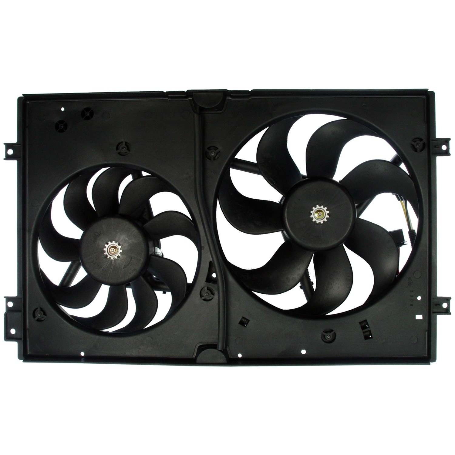 Continental Dual Radiator and Condenser Fan Assembly FA70262