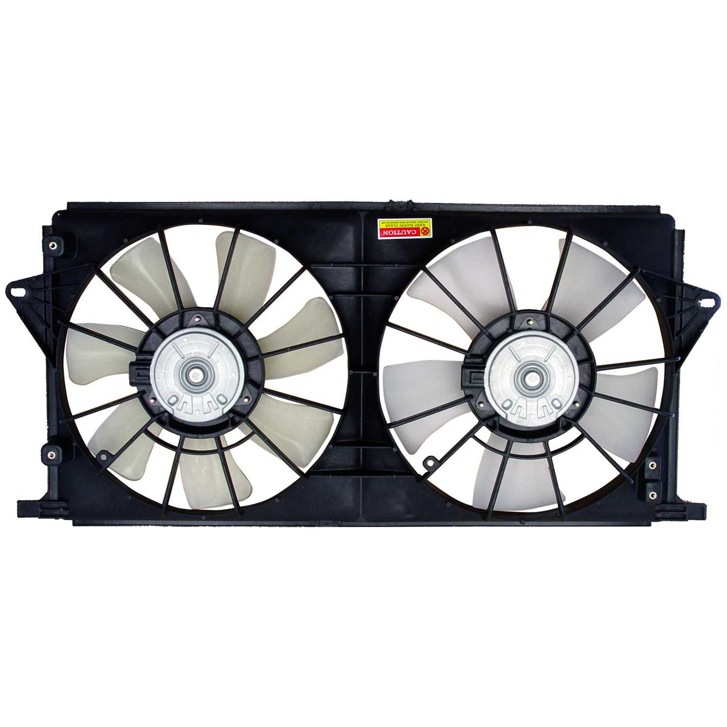 Continental Dual Radiator and Condenser Fan Assembly FA70323