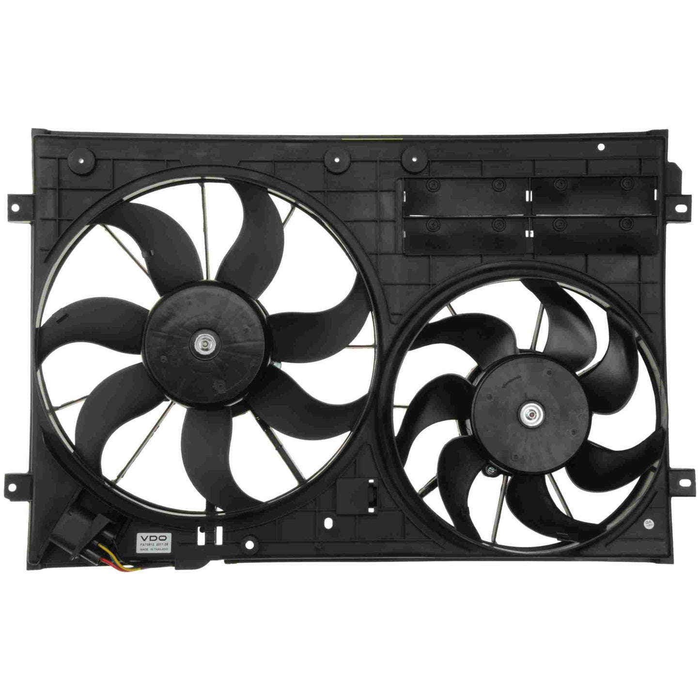 Continental Dual Radiator and Condenser Fan Assembly FA70812