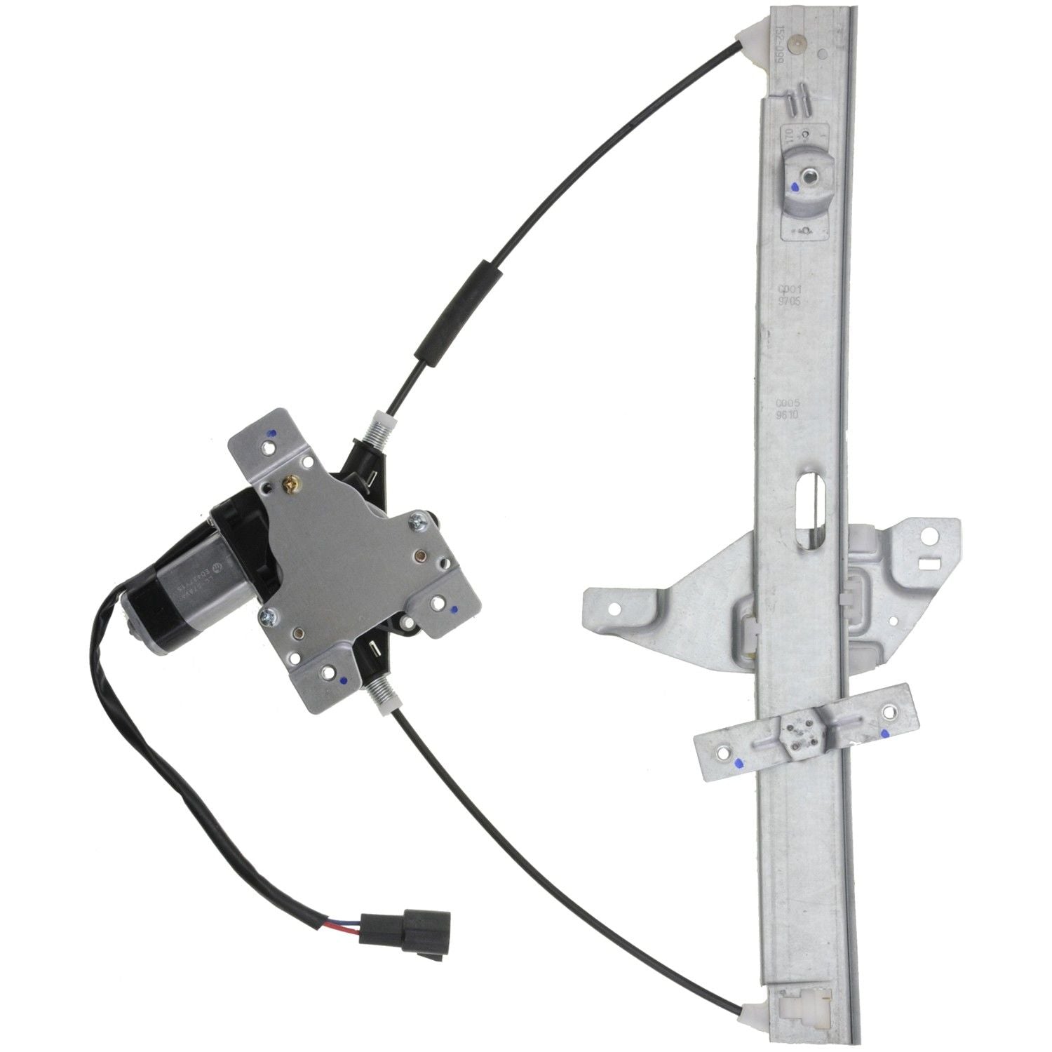 Continental Power Window Motor and Regulator Assembly WL41631