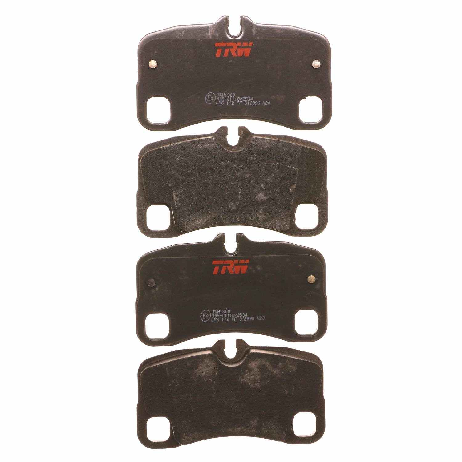 TRW Disc Brake Pad Set  top view frsport TXH1300