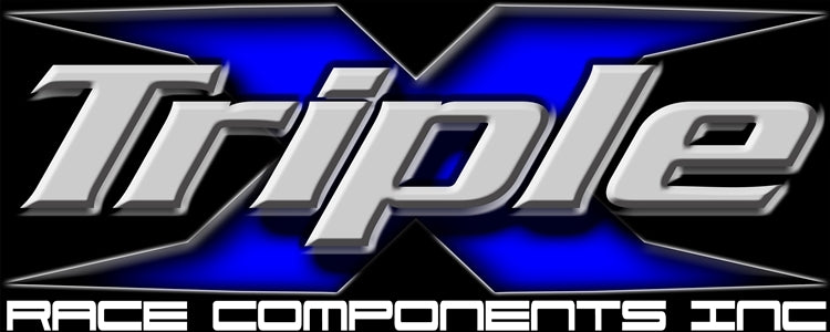 Triple X Race Components Triple X Decal 3x10  Promotional Promotional Stickers main image