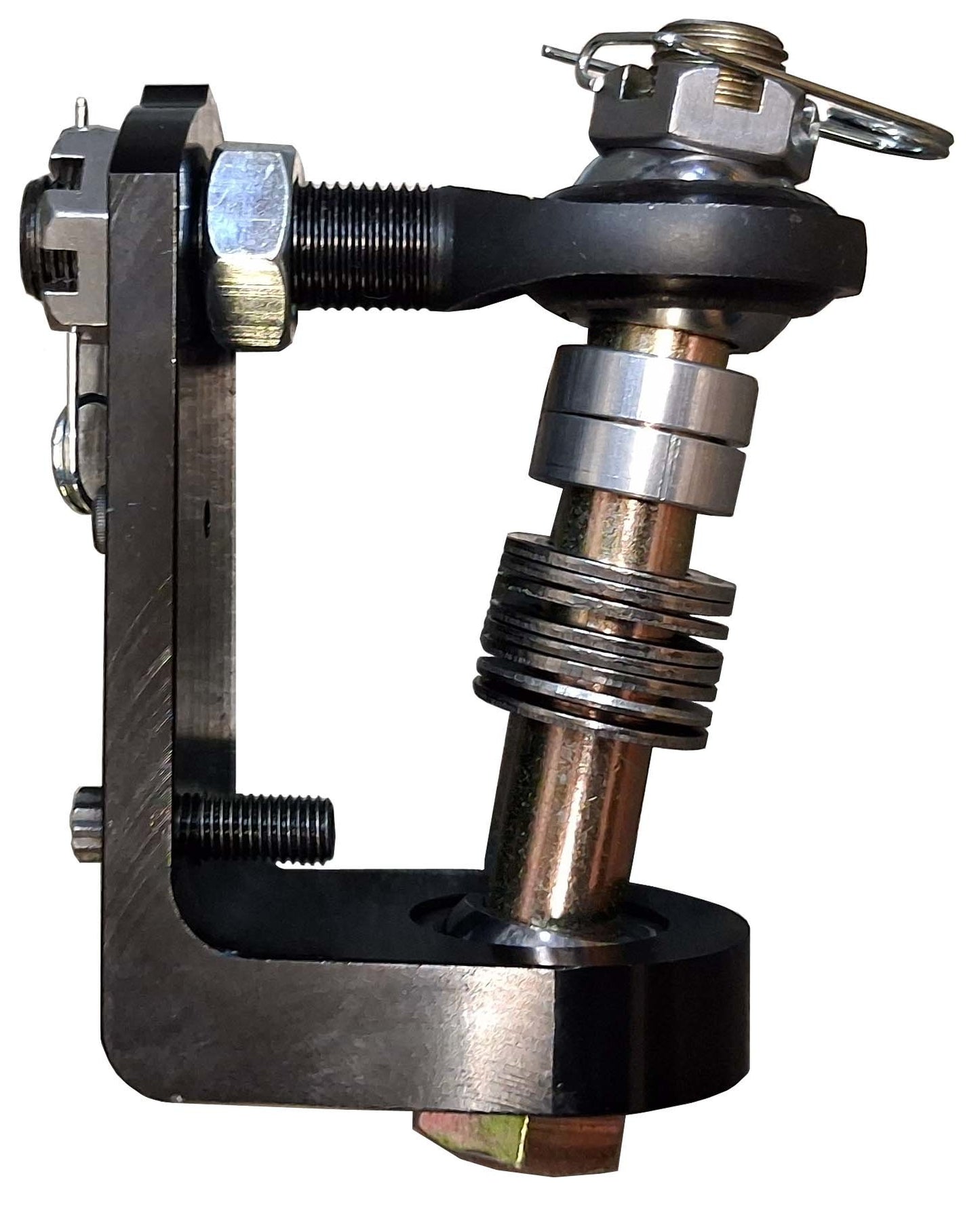 TRIPLE X RACE COMPONENTS Champ Kart 10 Degree Lef t Side Caster L-Bracket Steering and Components Spindles, Ball Joints and Components main image