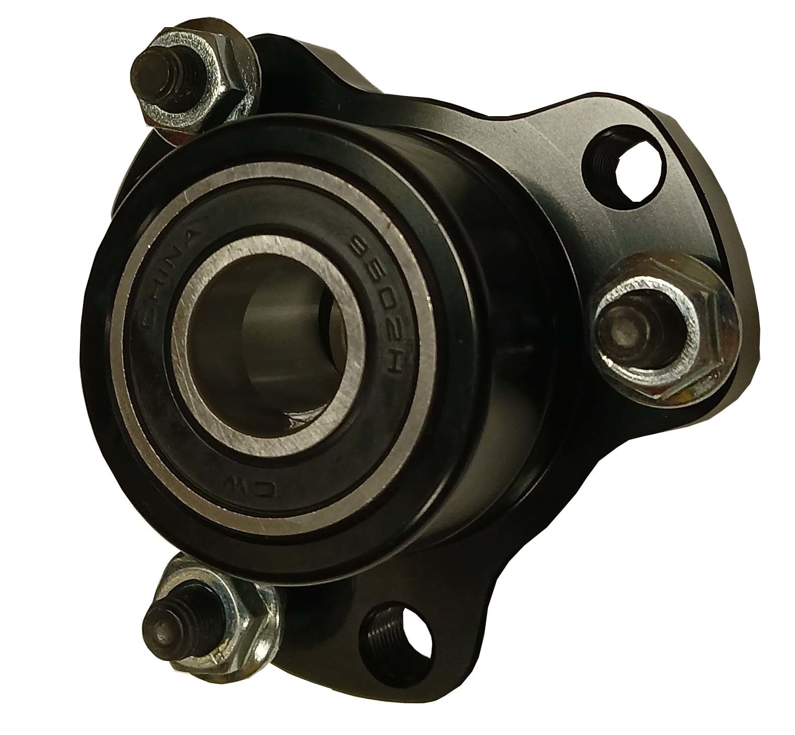 TRIPLE X RACE COMPONENTS Champ Kart Left Front Hub Assy 5/8in Bearing Brakes Wheel Hubs, Bearings and Components main image